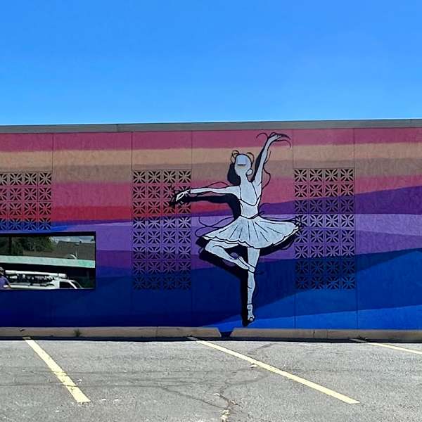 Littleton Ballet Academy Mural by Katy Casper, Image 1.