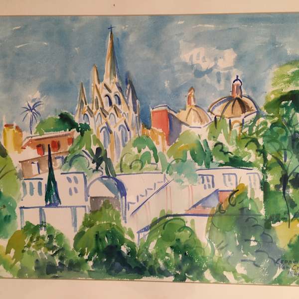Landscape with Domed Buildinggs by C. van Lent, Image 2.