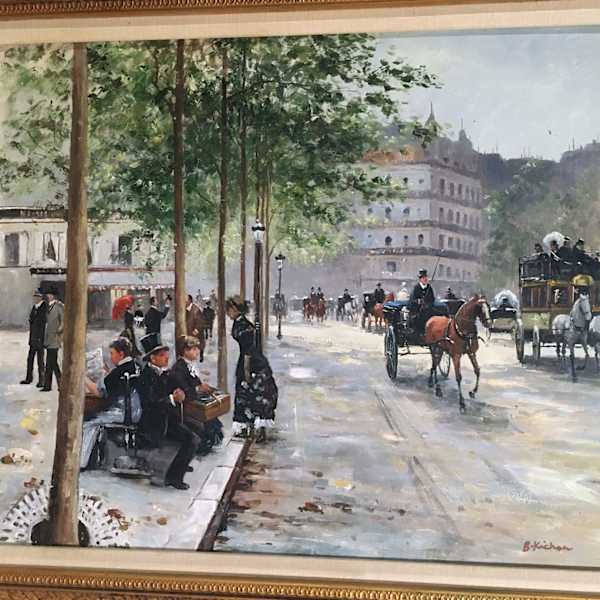 Cityscape by B. Kichov?, Image 1.