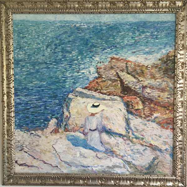The South Ledges, Appledore by J. ? Wood, J.? Wood (after Childe Hassam), Image 2.