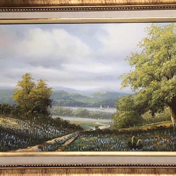 Landscape with Graveyard by J Henderson, Image 1.