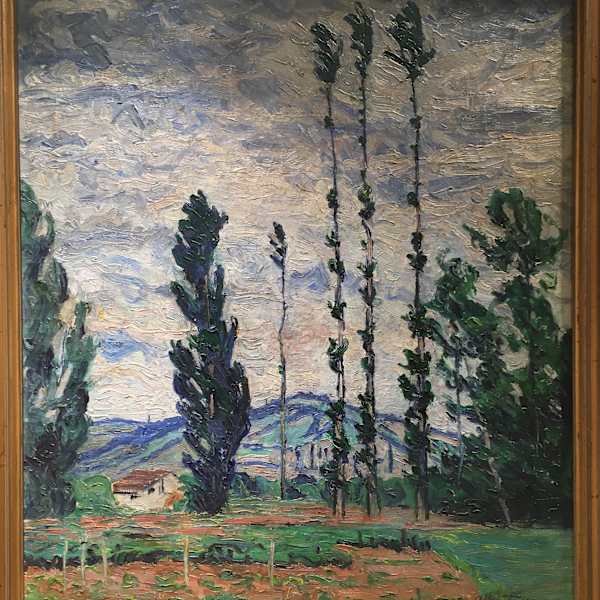 Landscape with Trees by Allen Tucker, Image 2.