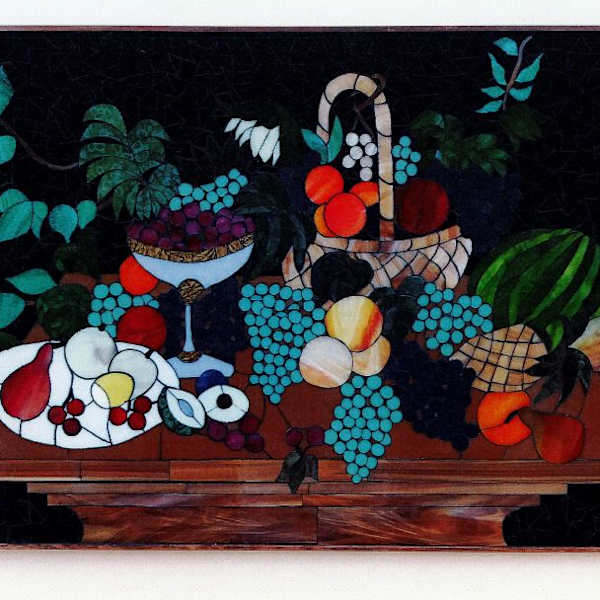 Still Life with Fruit by IRC Mosaic Guild, Image 1.