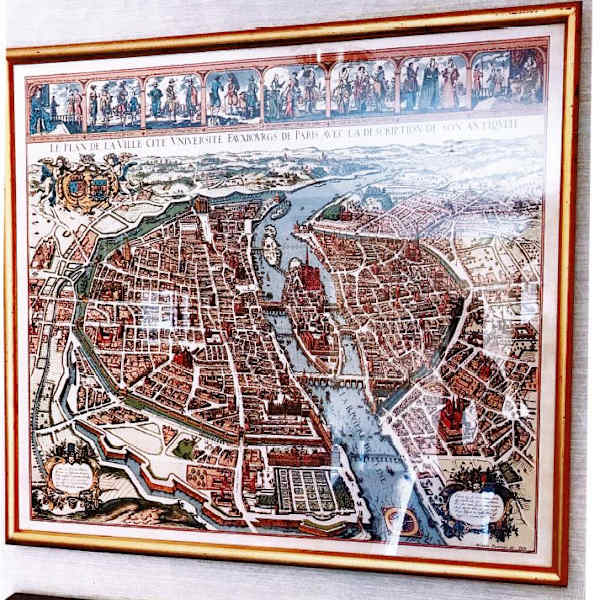 Le plan de la ville, cité,  université, fauxbourgs de Paris... by Melchoir Tavernier, Image 1.