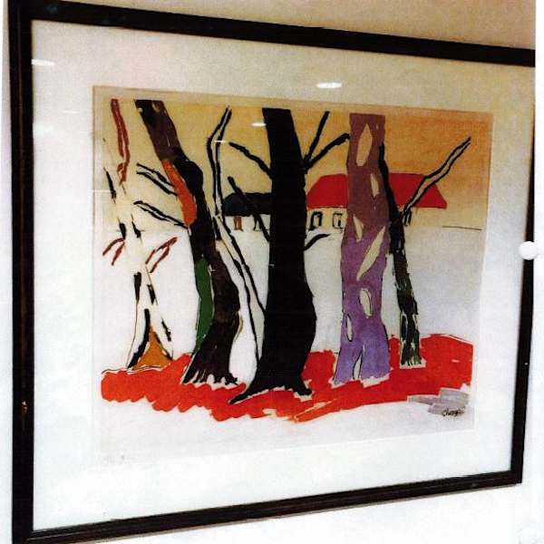Five Trees by - Chazal?, Image 1.