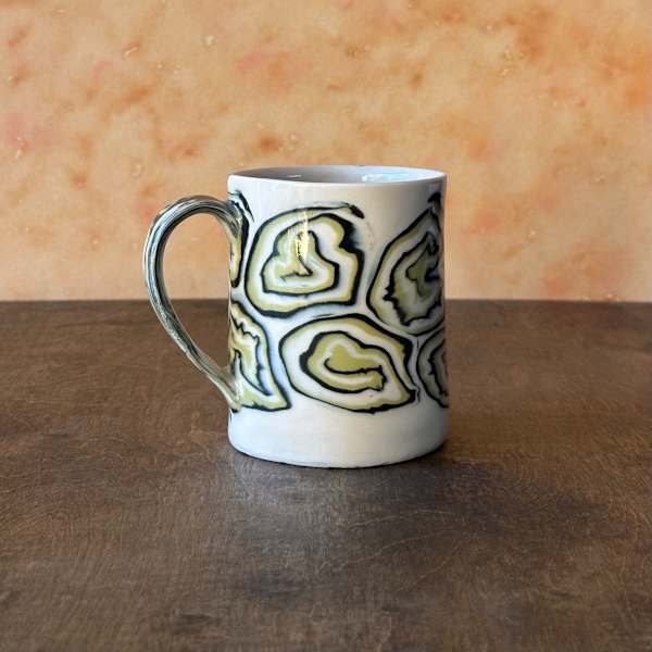 Mug with Spirals by Deb Kaller, Image 1.