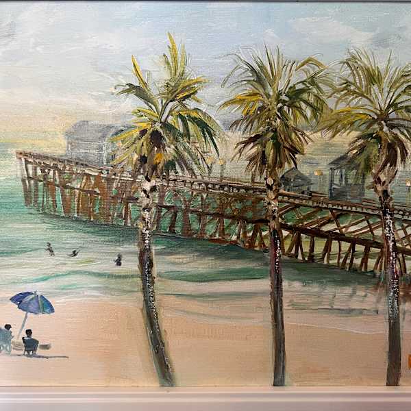 Kicking it at the Pier by Mary Hale, Image 2.