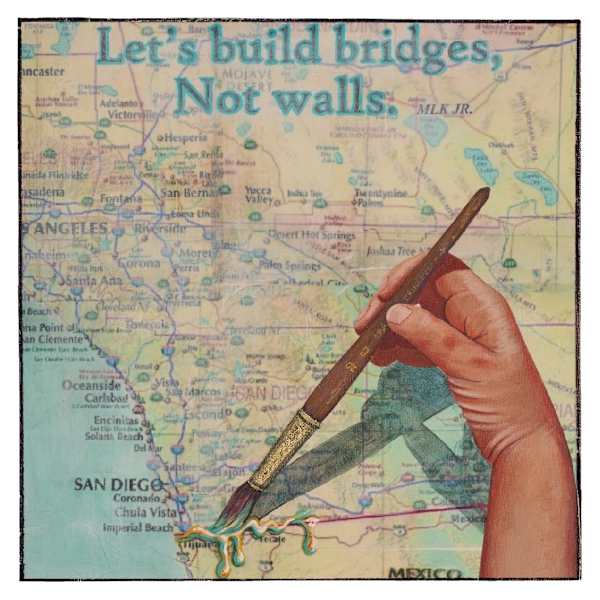 Let's Build Bridges, Not Walls by Michelle Little, Image 15.