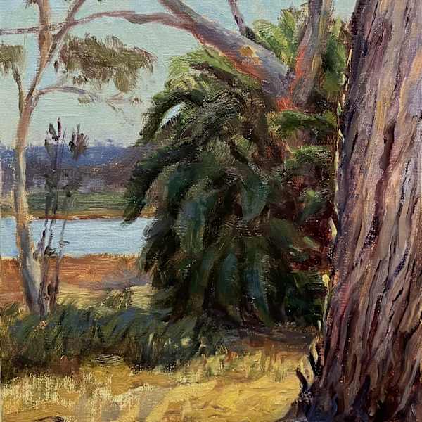 Batiquitos Eucs & Date Palm by Nathan McCall, Image 5.