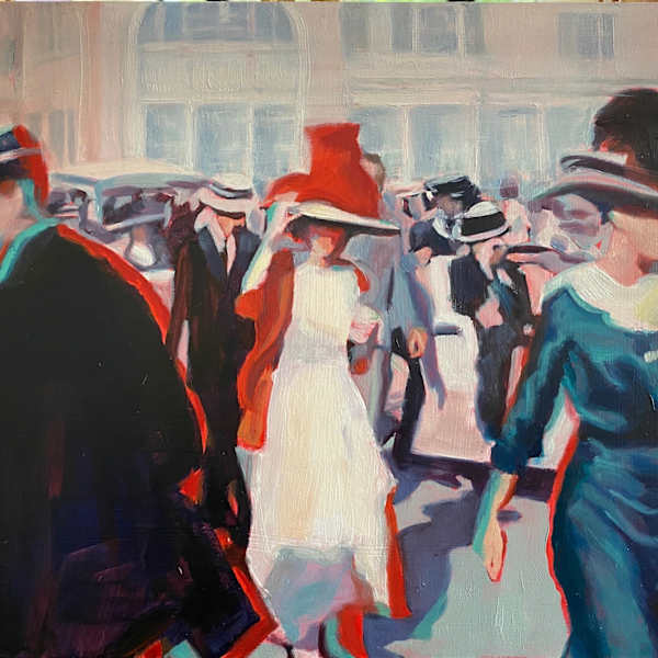 Woman in Red by Susan Butterfly-Ebert, Image 1.