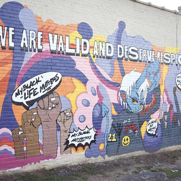 We are Valid and Deserve Respect by Robb Kershaw Ariel Flowers, Image 1.