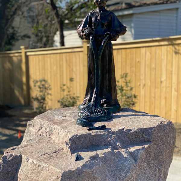 Native American Sculpture by Roy Paschal, Image 1.
