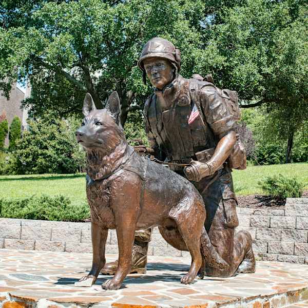 South Carolina War Dog Memorial by Renee Bemis, Image 1.