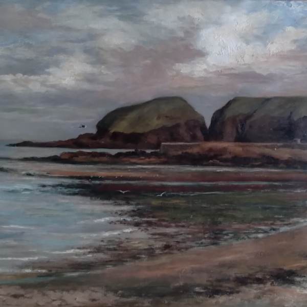 Rocks & Shoreline by W Gordon, Image 3.