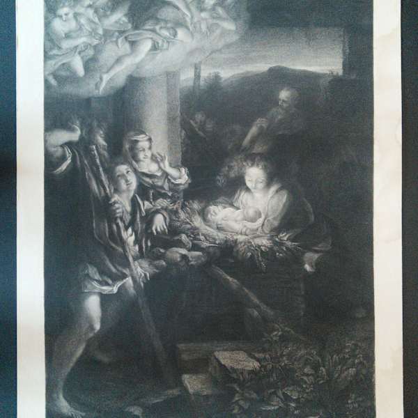 Nativity (after Correggio's The Night) by Gustav Eilers, Image 1.