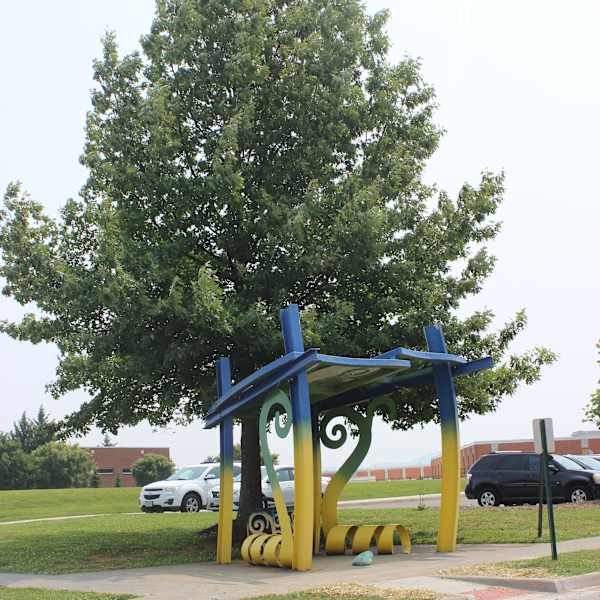 Coalesce Bus Shelter by Ed Dolinger, Image 1.