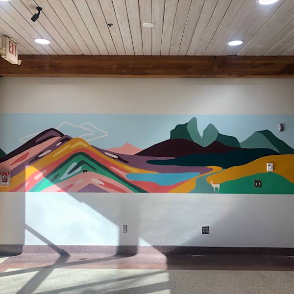 Untitled Oasis Mural by Paula Rojas, Image 4.