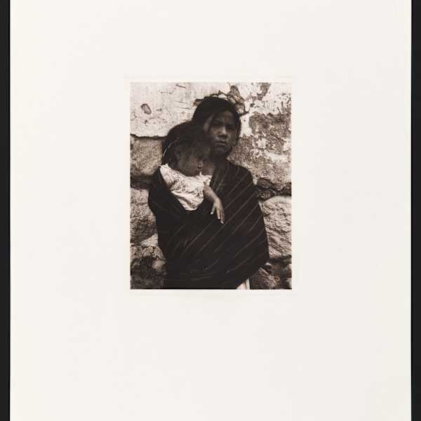 Girl and Child, Toluca de Lerdo (Plate 16 from Paul Strand: The Mexican Portfolio) by Paul Strand, Image 1.
