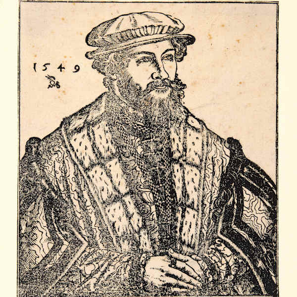 Dr. Christian Brück, called Pontanus by Lucas Cranach, Image 1.
