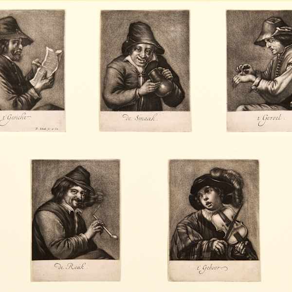 The Five Senses by Pieter Schenck, Image 1.