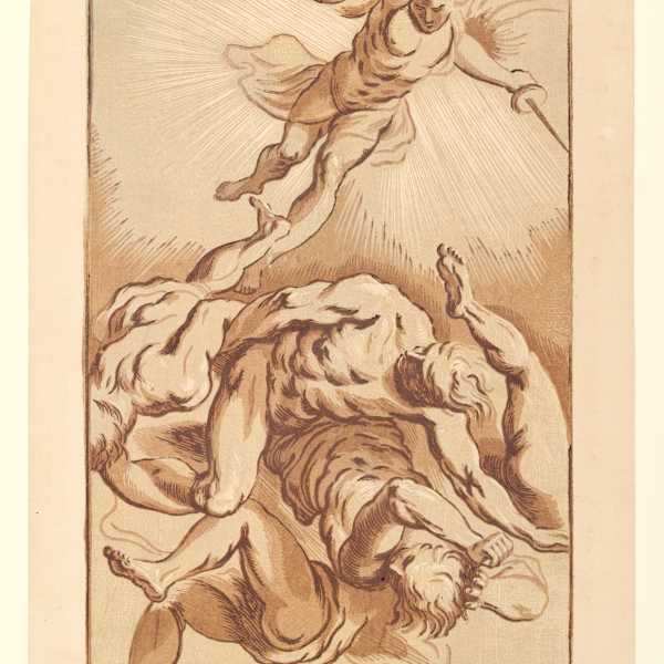 The Fall of the Rebel Angels by Nicolas Le Sueur, Image 1.