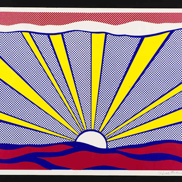 Sunrise by Roy Lichtenstein, Image 1.