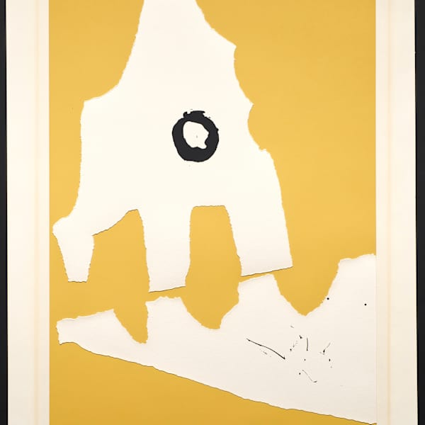 Black and White Abstract by Robert Motherwell, Image 1.