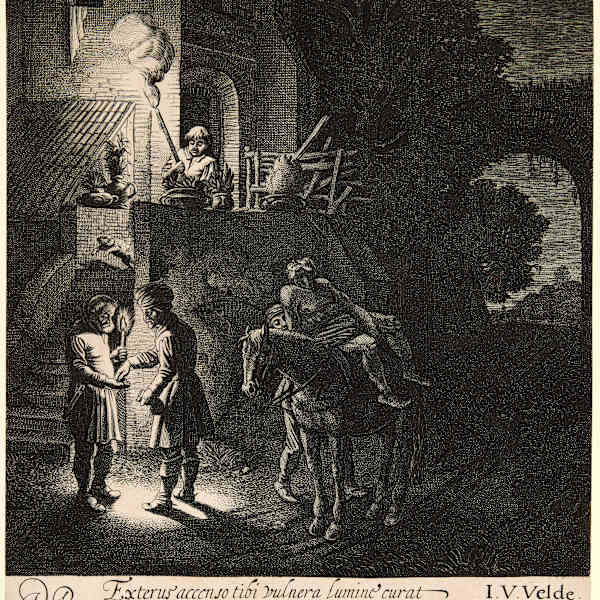 The Good Samaritan by Jan Van de Velde (II), Image 1.