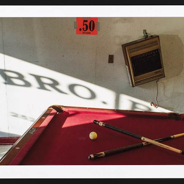 Barber Shop Pool Room, Rocky Mount, North Carolina by Jack Carnell, Image 1.