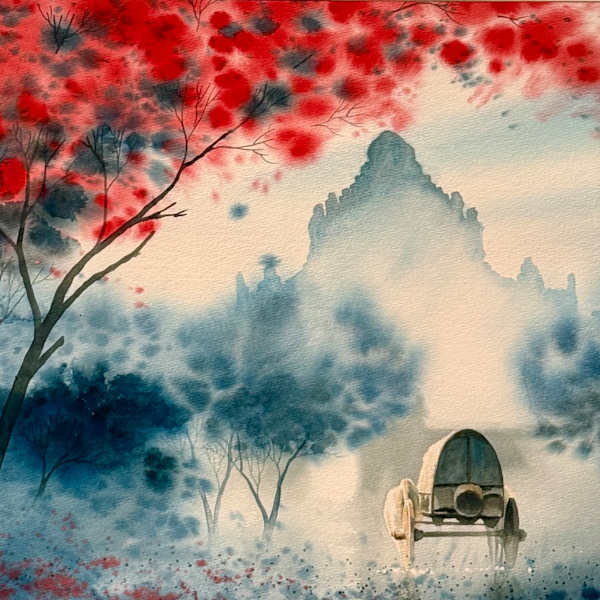 Bagan (2021) by Ngwe Phyo, Image 1.