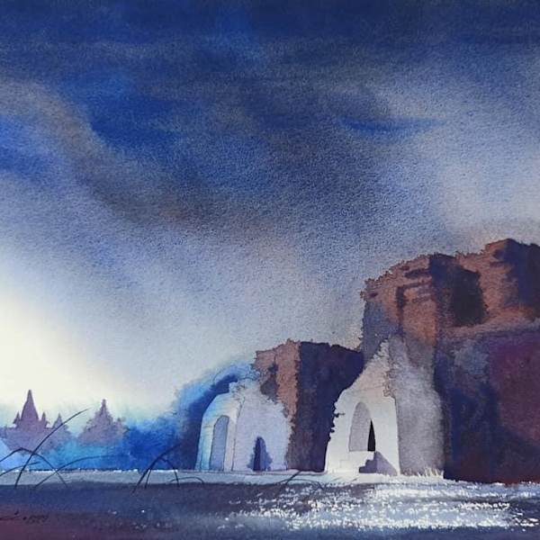 Raining in Bagan by Zar Ni, Image 27.