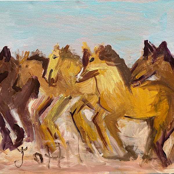 Wild Horses by John Mitchell III, Image 1.