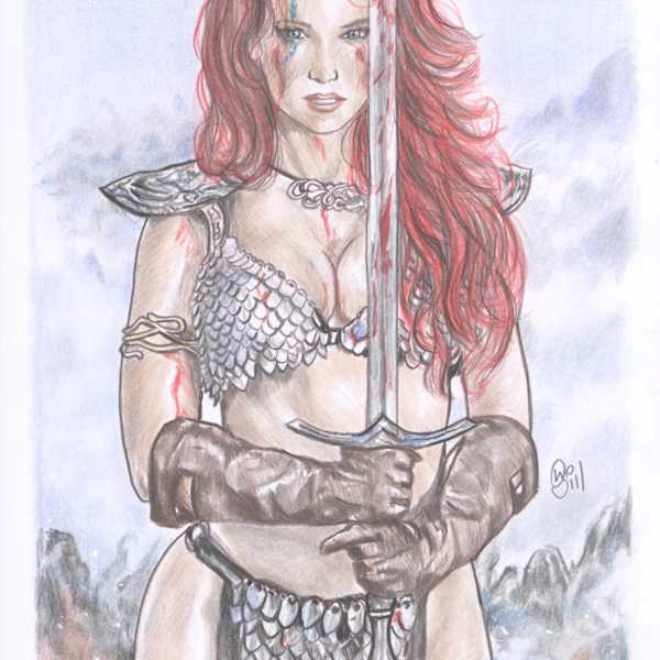 Red Sonja by Will Silva, Image 7.
