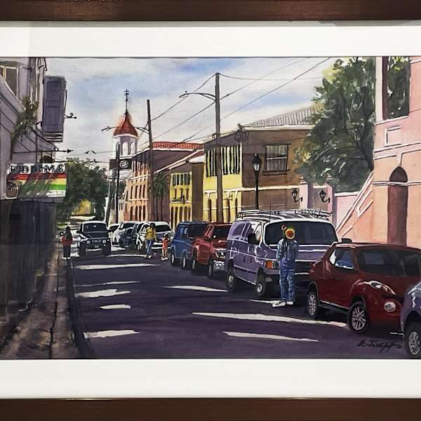 A View to the Steeple Building by Elwin Joseph, Image 1.