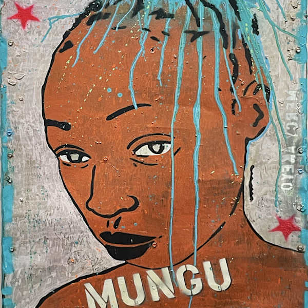Blue Hair Goddess by Eric Paxton, Image 1.