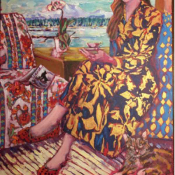 Tea and Takaya the Lone Wolf Story by Katherine Pope, Image 1.