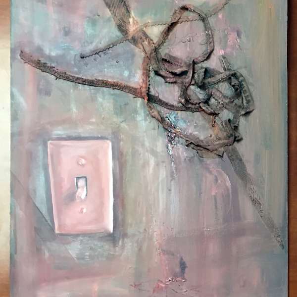Oil paining and Collage by Rachel Emma Von Arx, Image 2.