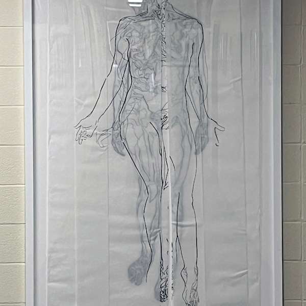 Self-Portrait as Levitation by Celena Simpson, Image 1.