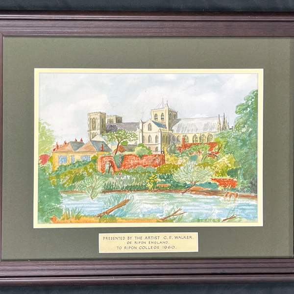 Title unknown (Ripon Cathedral, England) by Chas. F. Walker, Image 1.