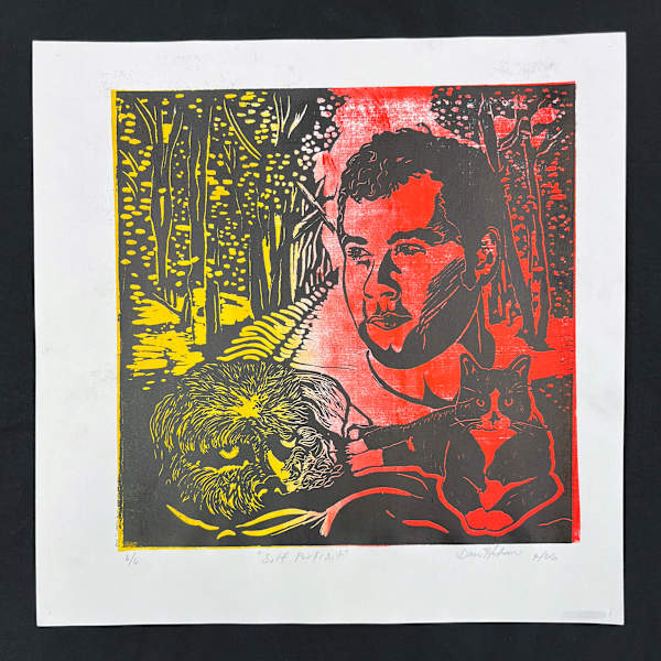 Self-Portrait by Dan Hobson, Image 4.