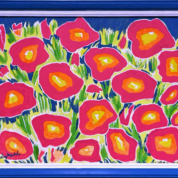 Field of Poppies #1 by Shirley Michels, Image 1.