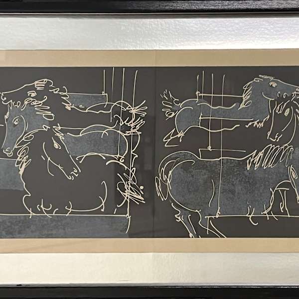 Chevaux by Hans Erni, Image 1.