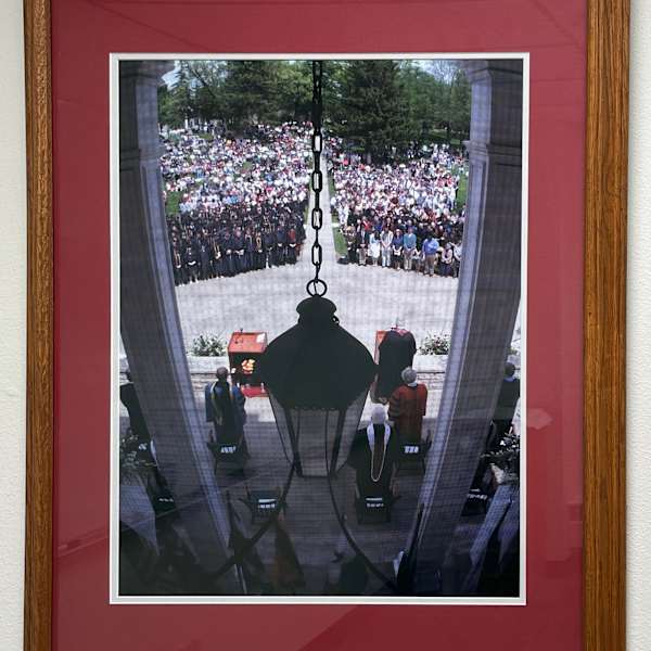 Photograph of commencement by Ric Damm, Image 1.