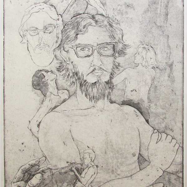 Study of Figure and Compsition by William Yin, Image 1.