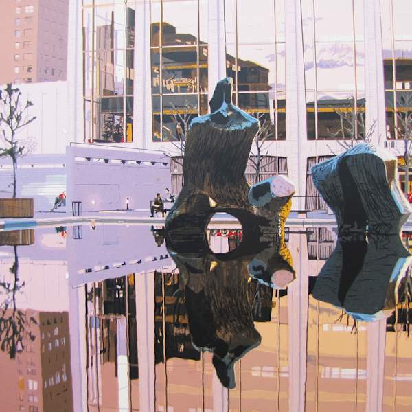 Lincoln Ctr./Dusk by Fran Bull, Image 1.