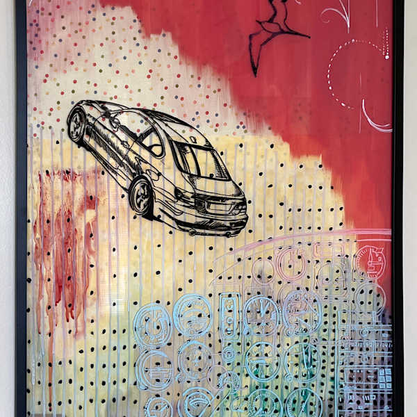 Painting/Collage by Hannah Emanuel, Image 3.