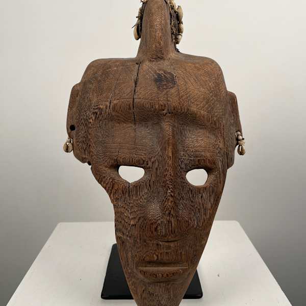 West African Helmet Mask by West African cultures, Image 1.