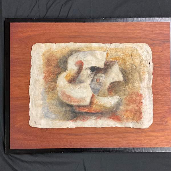 Unknown (Cubist Abstraction) by Lustro(?), Image 1.