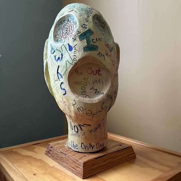 Self-Portrait by Dayle R. Harton, Image 1.