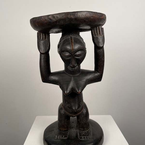 Hemba Wood Stool by Hemba culture, Image 1.